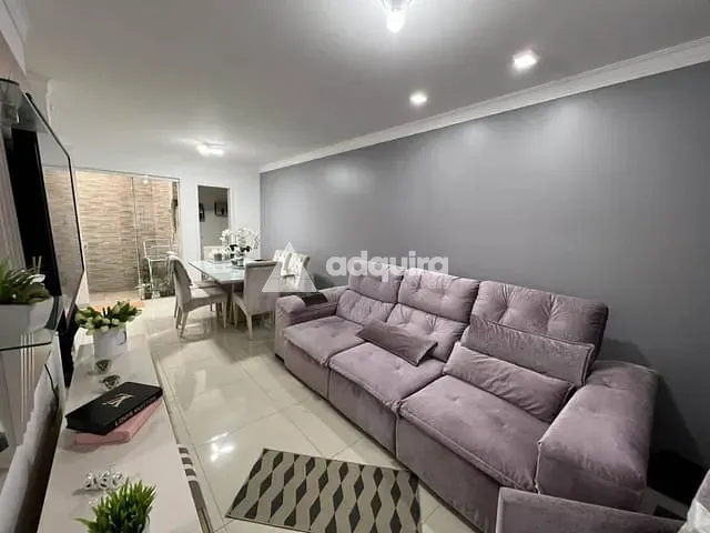 Sobrado com 97m² 3 quartos e 3 banheiros, à venda, no bairro Colônia Dona Luíza em Ponta Grossa