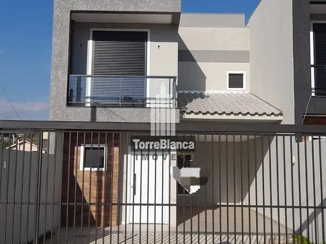 Sobrado com 161m² 3 quartos e 4 banheiros, à venda, no bairro Órfãs em Ponta Grossa