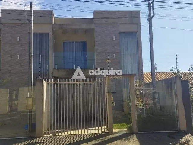 Sobrado com 110m² 3 quartos e 3 banheiros, à venda, no bairro Nova Rússia em Ponta Grossa