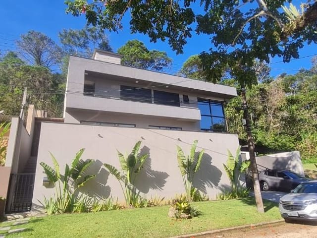 Foto do Sobrado - Sobrado com 4 dormitórios à venda, 230 m² por R$ 2.700.000,00 - Condomínio Recanto da Lagoinha - Ubatuba/SP | RUSSI IMÓVEIS