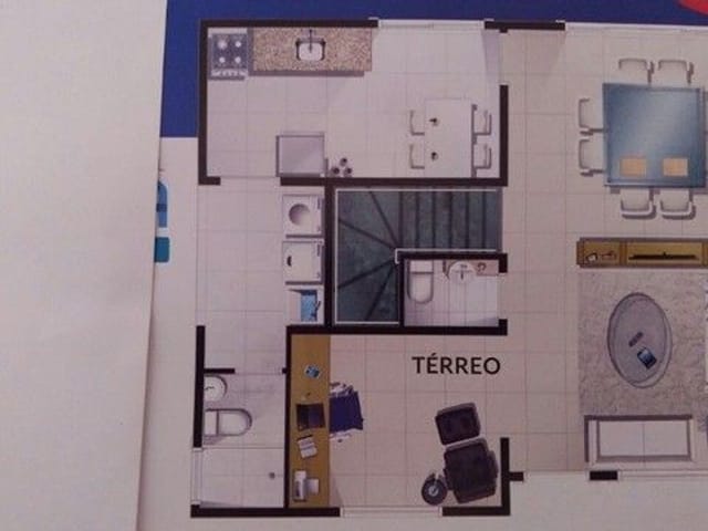 Foto do Sobrado - Sobrado com 4 dormitórios à venda, 136 m² por R$ 950.000,00 - Urbanova - São José dos Campos/SP | RUSSI IMÓVEIS