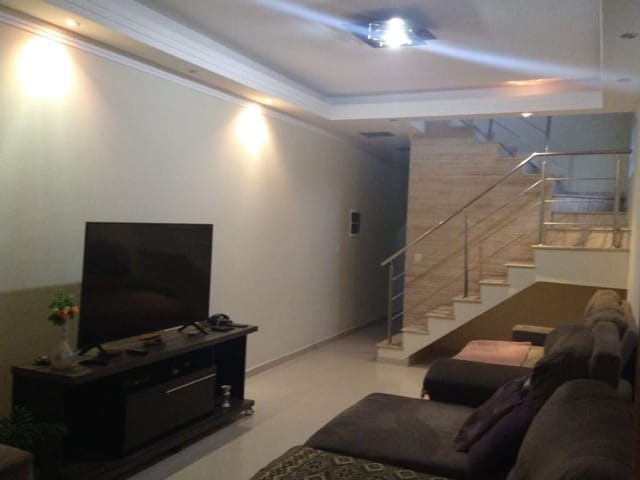 Foto do Sobrado - Sobrado com 3 dormitórios à venda, 154 m² por R$ 850.000,00 - Jardim das Indústrias - São José dos Campos/SP | RUSSI IMÓVEIS
