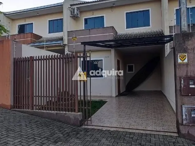 Sobrado 3 quartos e 3 banheiros, à venda, no bairro Oficinas em Ponta Grossa