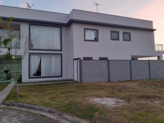 Foto do Sobrado - Sobrado no Condomínio Bosque dos Manacas com 4 dormitórios à venda, 247 m² por R$ 1.272.000 - Jardim Jacinto - Jacareí/SP | RUSSI IMÓVEIS