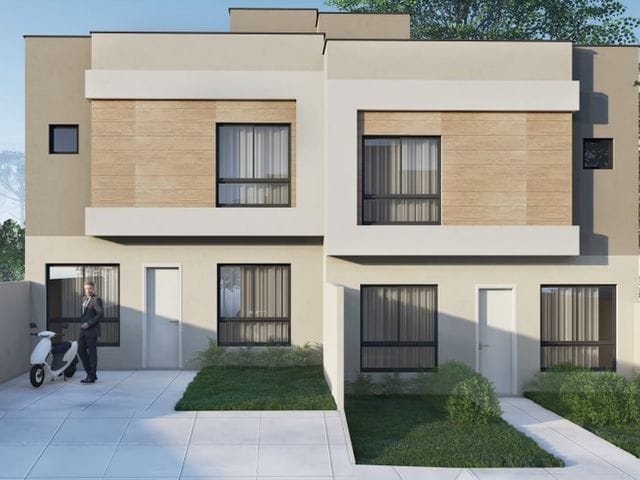 Sobrado com 142m² 3 quartos e 3 banheiros, à venda, no bairro Lindóia em Curitiba