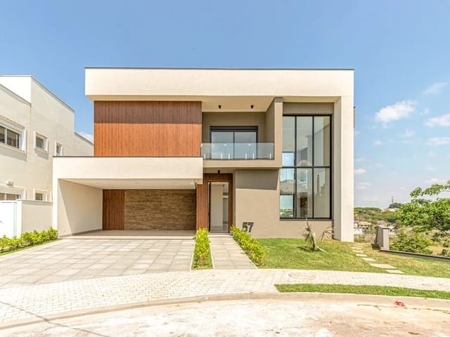 Foto do Sobrado - Sobrado com 4 dormitórios à venda, 413 m² por R$ 4.300.000,00 - Condomínio Residencial Montserrat - São José dos Campos/SP | RUSSI IMÓVEIS