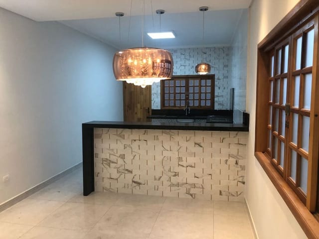 Foto do Sobrado - Lindo Sobrado com 3 dormitórios para alugar, 150 m² por R$ 4.320/mês - Jardim Satélite - São José dos Campos/SP | RUSSI IMÓVEIS
