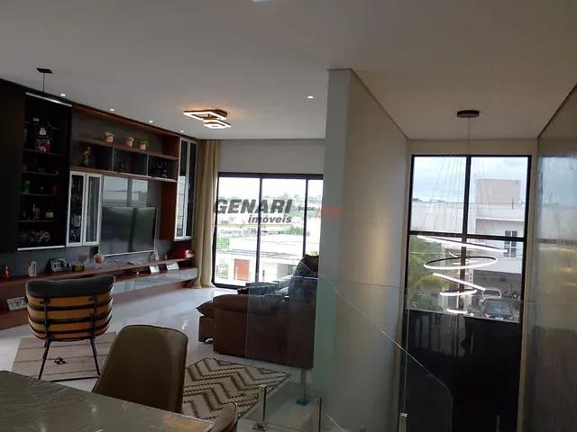 Sobrado com 420m² 4 quartos e 5 banheiros, à venda, no bairro Jardim Reserva Bom Viver de Indaiatuba em Indaiatuba