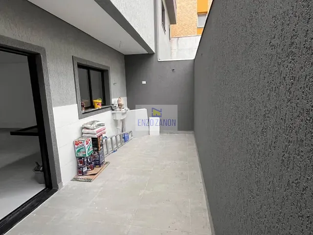 Sobrado com 133m² 3 quartos e 4 banheiros, à venda, no bairro Campestre em Santo André