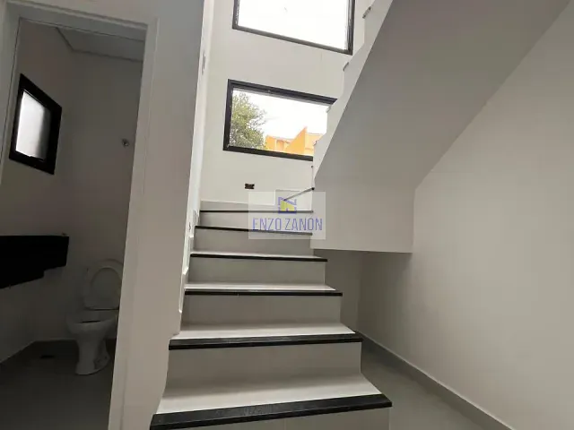 Sobrado com 133m² 3 quartos e 4 banheiros, à venda, no bairro Campestre em Santo André