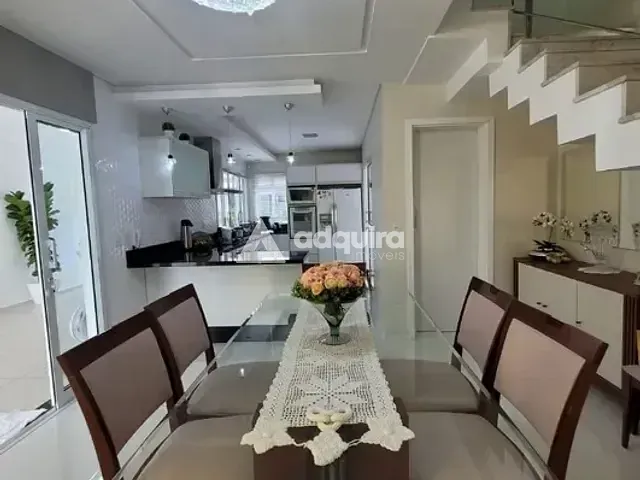 Sobrado 3 quartos e 3 banheiros, à venda, no bairro Oficinas em Ponta Grossa