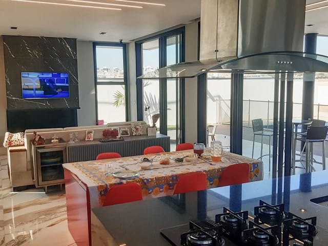 Foto do Sobrado - Sobrado com 4 dormitórios à venda, 275 m² por R$ 2.475.000,00 - Condomínio Residencial Monaco - São José dos Campos/SP | RUSSI IMÓVEIS