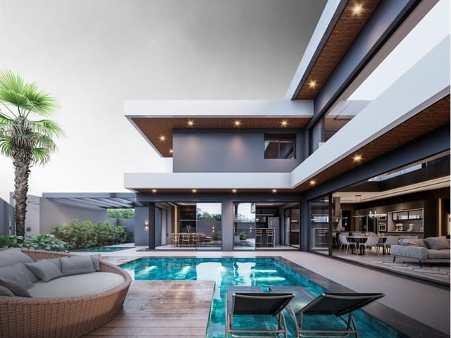 Foto do Sobrado - Sobrado com 5 dormitórios à venda, 350 m² por R$ 2.490.000,00 - Urbanova - São José dos Campos/SP | RUSSI IMÓVEIS
