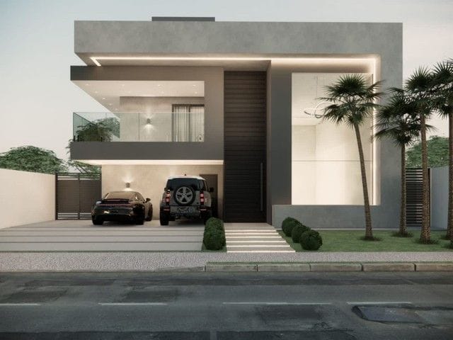 Foto do Sobrado - Sobrado com 4 dormitórios à venda, 328 m² por R$ 2.300.000,00 - Condomínio Residencial Monaco - São José dos Campos/SP | RUSSI IMÓVEIS