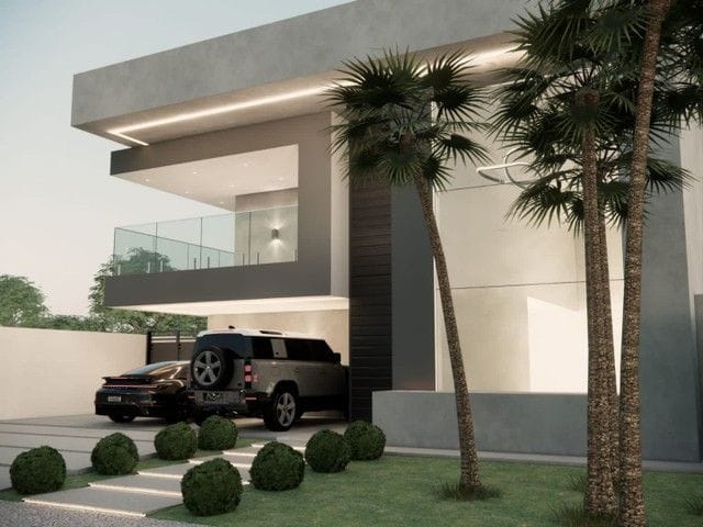 Foto do Sobrado - Sobrado com 4 dormitórios à venda, 328 m² por R$ 2.300.000,00 - Condomínio Residencial Monaco - São José dos Campos/SP | RUSSI IMÓVEIS