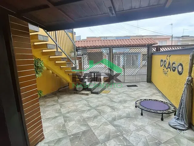 Sobrado com 149m² 3 quartos e 2 banheiros, à venda ou para alugar, no bairro Taboão em São Bernardo do Campo