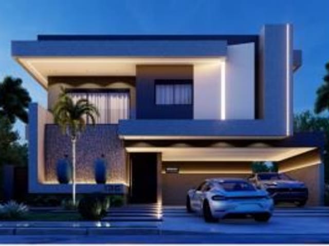 Foto do Sobrado - Sobrado com 4 dormitórios à venda, 420 m² por R$ 4.100.000,00 - Jardim do Golfe - São José dos Campos/SP | RUSSI IMÓVEIS