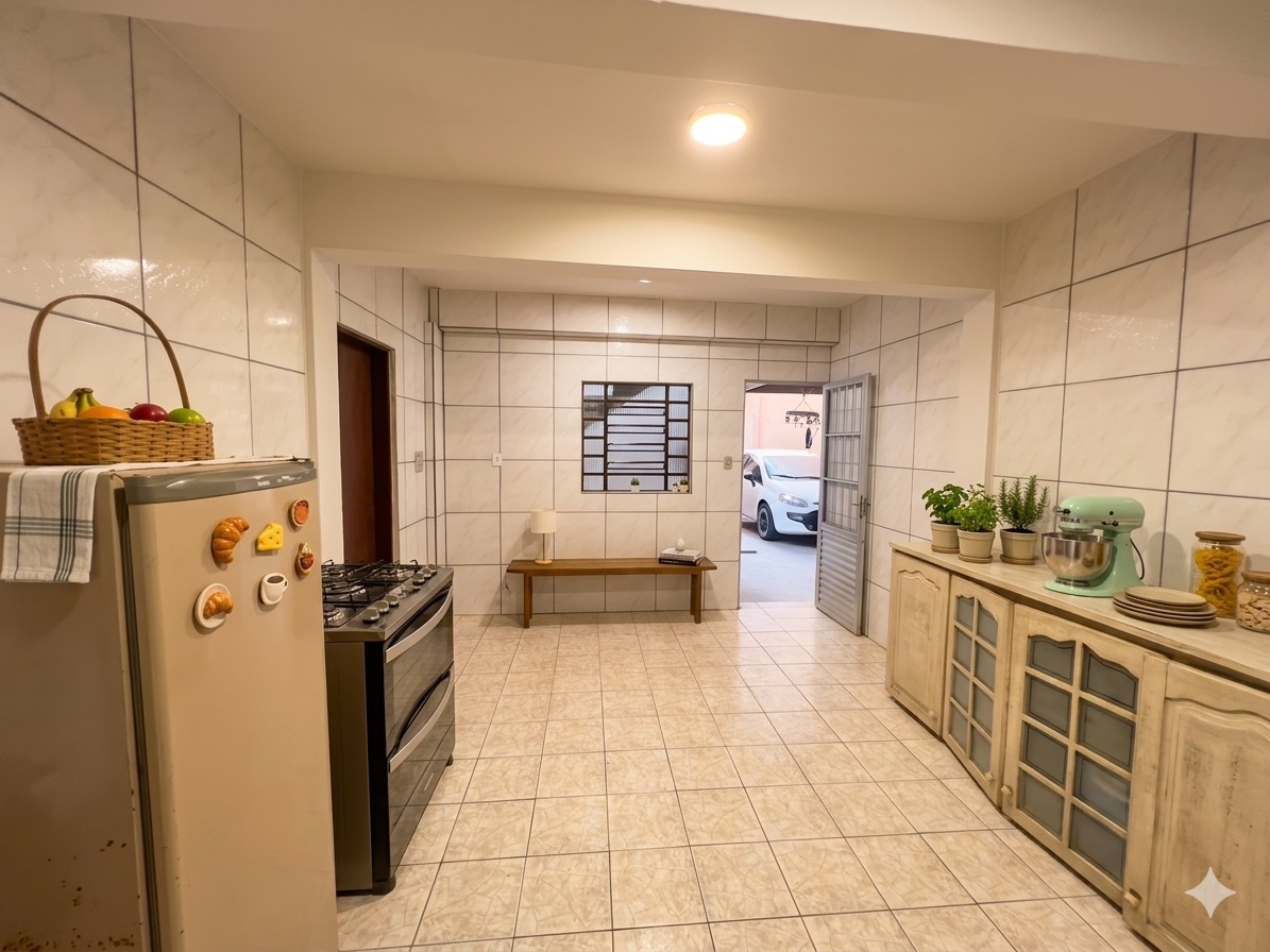 Casa à venda no Fragata, Pelotas - 119 m², 3 quartos (sendo 2 suítes), sacada, espaço gourmet com churrasqueira, piscina e garagem. - 25