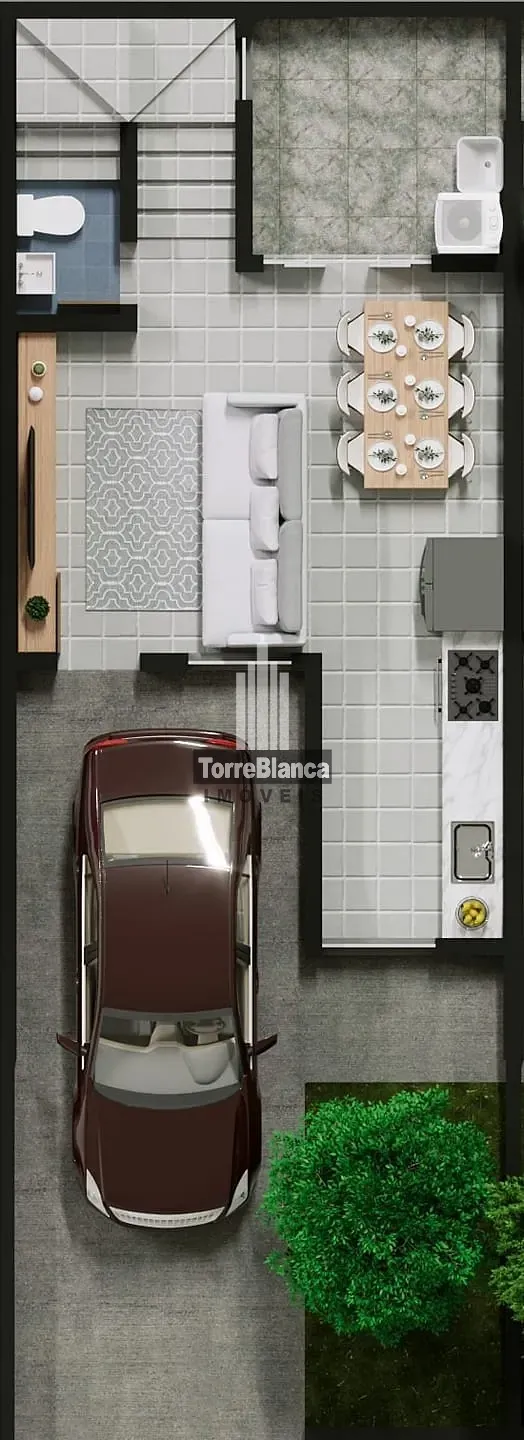 Sobrado, 2 quartos, 93 m² - Foto 5