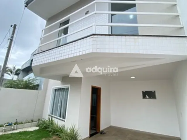 Sobrado 3 quartos e 3 banheiros, à venda, no bairro Orfãs em Ponta Grossa