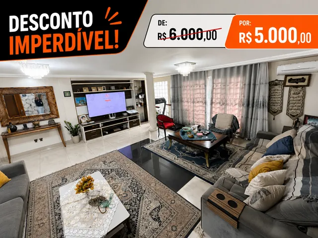 Sobrado Residencial/Comercial para Locação com 3 Suítes e Terraço, 300m², Centro.