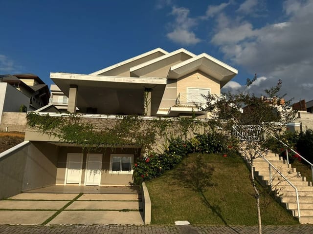 Foto do Sobrado - Sobrado com 4 dormitórios à venda, 338 m² por R$ 1.696.000,00 - Condomínio Residencial Jaguary - São José dos Campos/SP | RUSSI IMÓVEIS