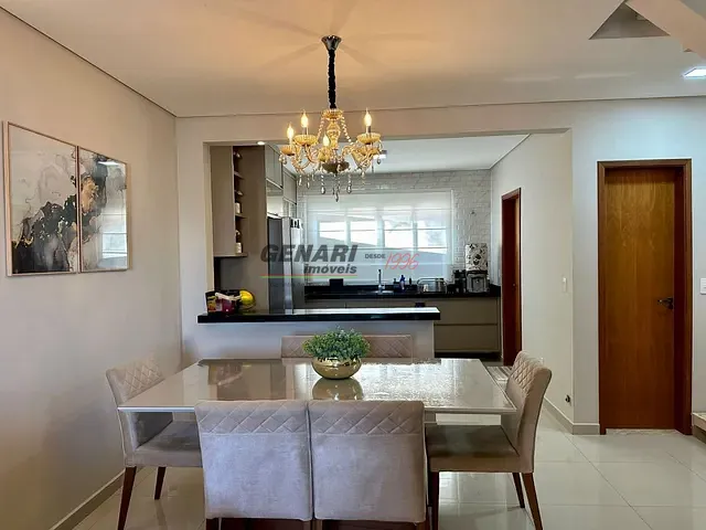 Sobrado com 150m² 3 quartos e 4 banheiros, à venda, no bairro Jardim Park Real em Indaiatuba