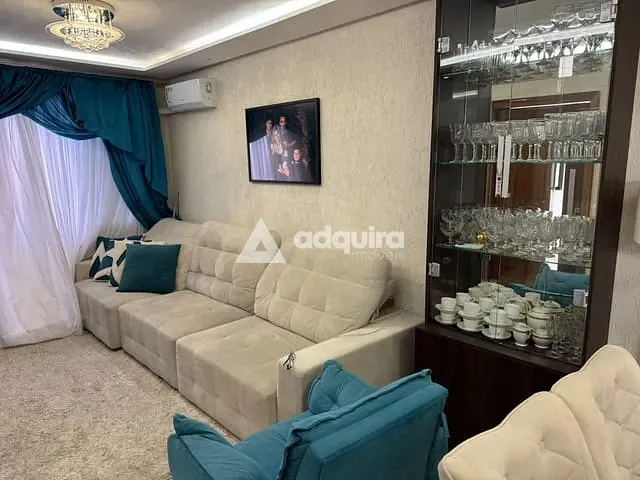 Sobrado com 176m² 3 quartos e 2 banheiros, à venda, no bairro Contorno em Ponta Grossa