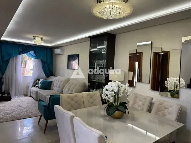Sobrado com 176m² 3 quartos e 2 banheiros, à venda, no bairro Contorno em Ponta Grossa