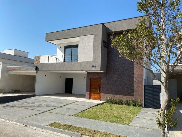 Foto do Sobrado - Sobrado no Condominio Terras do Vale com 4 dormitórios à venda, 212 m² por R$ 1.090.000 - Condomínio Terras do Vale - Caçapava/SP | RUSSI IMÓVEIS