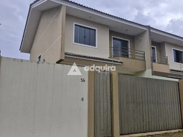 Sobrado 3 quartos e 3 banheiros, à venda, no bairro Estrela em Ponta Grossa