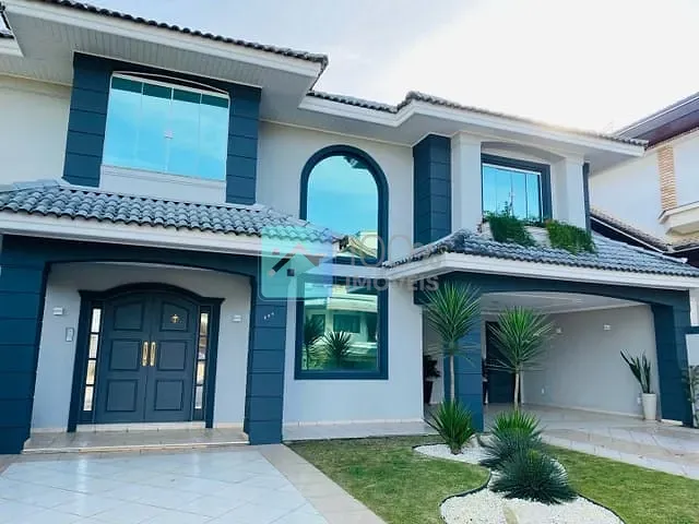 Sobrado com 450m² 5 quartos e 6 banheiros, à venda, no bairro Pqe Res Aquarius em São José dos Campos