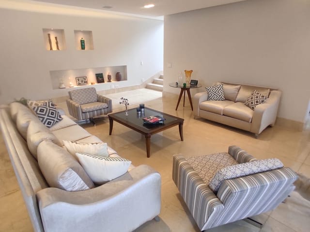 Foto do Sobrado - Sobrado à venda, 5 suítes, 6 banheiros, 12 vagas, 973m², Residencial Alphaville 2 | Eleve Imóveis