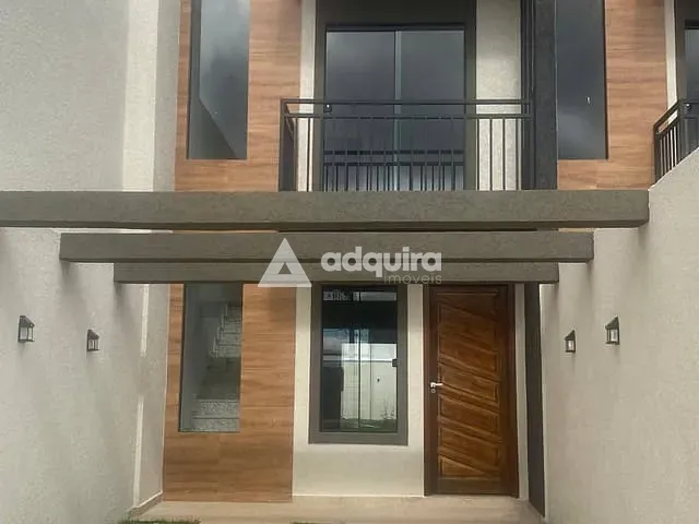 Sobrado com 124m² 3 quartos e 3 banheiros, à venda, no bairro Oficinas em Ponta Grossa