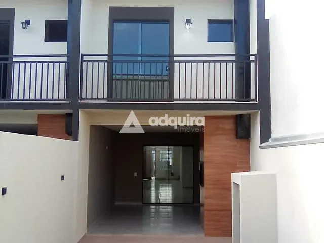 Sobrado com 124m² 3 quartos e 3 banheiros, à venda, no bairro Oficinas em Ponta Grossa
