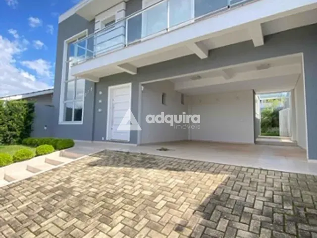 Sobrado com 360m² 3 quartos e 3 banheiros, à venda, no bairro Oficinas em Ponta Grossa