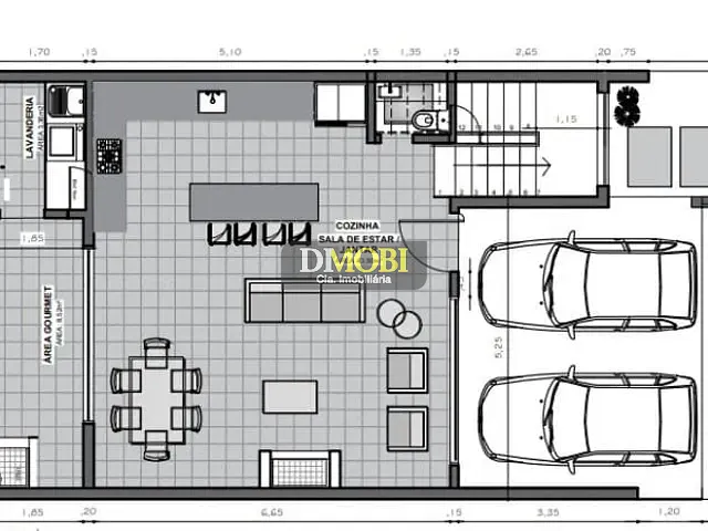 Sobrado com 172m² 3 quartos e 2 banheiros, à venda, no bairro Distrito Industrial em Cachoeirinha