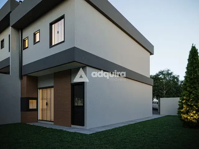 Sobrado 3 quartos e 3 banheiros, à venda, no bairro Jardim Carvalho em Ponta Grossa