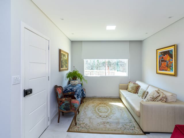 Foto do Sobrado - Sobrado para venda em Vila São Vicente com 3 quartos, sendo 3 suítes, 208m² | Lares e Andares Imóveis