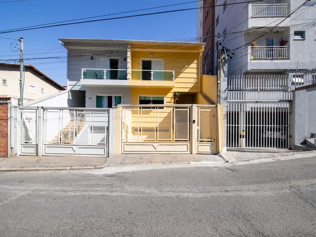 Foto do Sobrado - Sobrado para venda em Vila São Vicente com 3 quartos, sendo 3 suítes, 208m² | Lares e Andares Imóveis