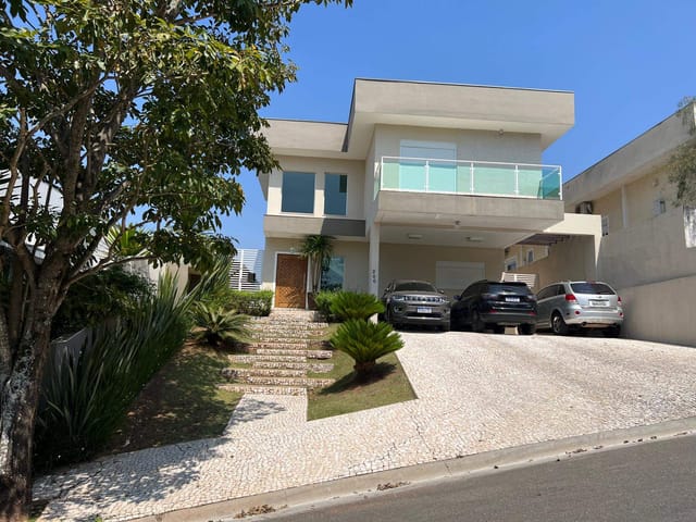 Foto do Sobrado - Sobrado para venda e locação, 4 suítes, 5 banheiros, 3 vagas, 318m² , Condomínio Vintage, Cotia, SP | Eleve Imóveis