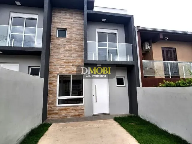 Sobrado com 100m² 3 quartos e 2 banheiros, à venda, no bairro Loteamento Jardim Timbaúva em Gravataí