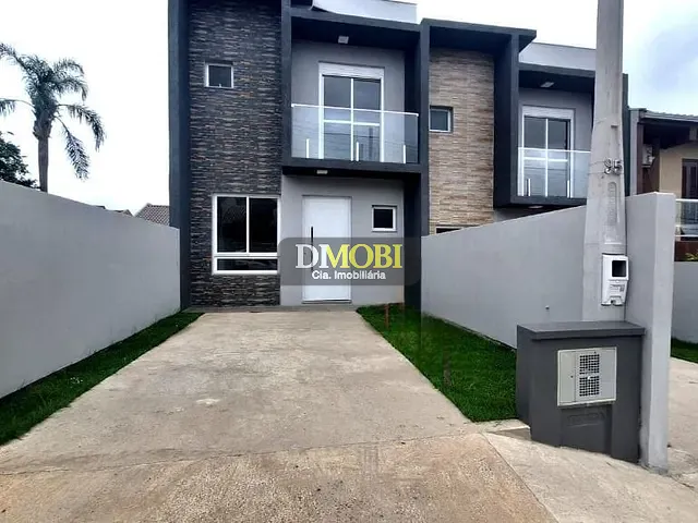 Sobrado com 100m² 3 quartos e 2 banheiros, à venda, no bairro Loteamento Jardim Timbaúva em Gravataí