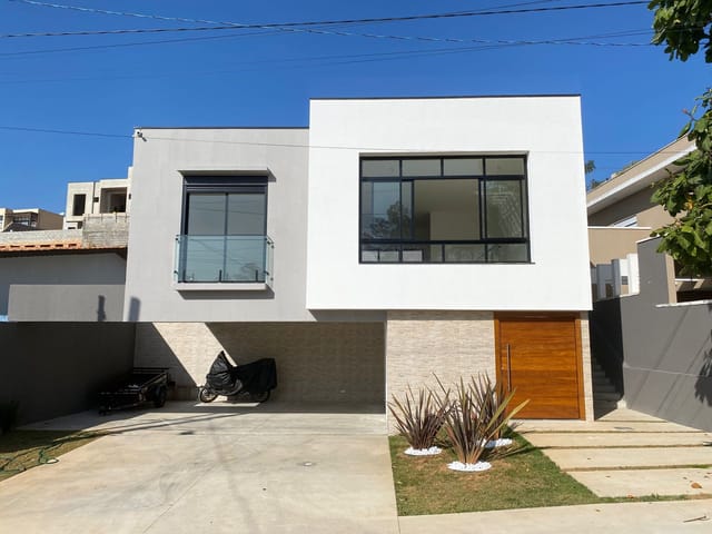 Foto do Sobrado - Sobrado à venda, 3 suítes, 4 banheiros, 5 vagas, 318m², Condomínio Lago do Sol- Quinta dos Angicos, Cotia, SP | Eleve Imóveis