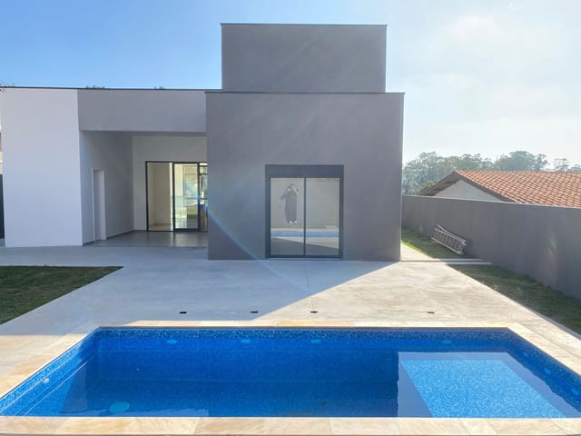 Foto do Sobrado - Sobrado à venda, 3 suítes, 4 banheiros, 5 vagas, 318m², Condomínio Lago do Sol- Quinta dos Angicos, Cotia, SP | Eleve Imóveis