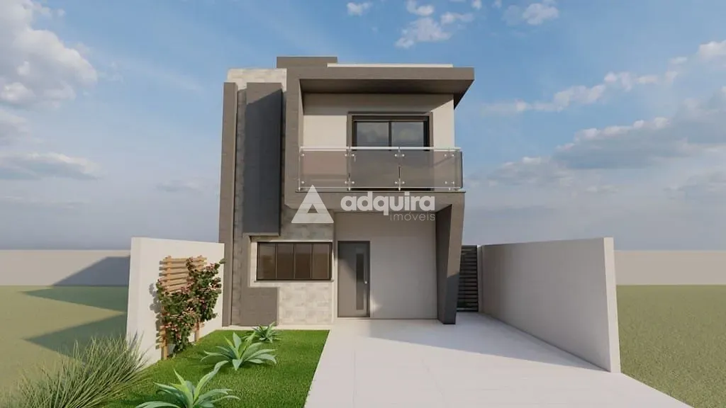 Sobrado, 3 quartos, 117 m² - Foto 1