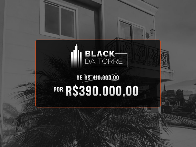 De R$ 410.000,00 por apenas R$ 390.000,00 na BLACK DA TORRE - Sobrado com 4 Quartos no Estrela.