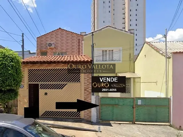 Sobrado com 200m² 3 quartos e 3 banheiros, à venda, no bairro Mooca em São Paulo