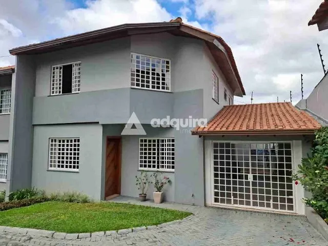 Sobrado com 169m² 3 quartos e 3 banheiros, à venda, no bairro Estrela em Ponta Grossa