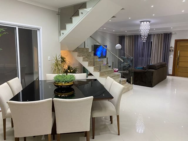 Foto do Sobrado - Sobrado com 3 dormitórios à venda, 213 m² por R$ 750.000,00 - Residencial Bosque dos Ipês - São José dos Campos/SP | RUSSI IMÓVEIS